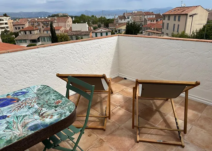 Cosy Star - Brand New Flat With Terrace Seaview Flat Ac For 4
